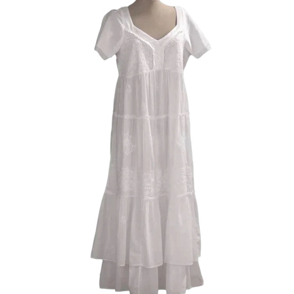 La Cera 100% Cotton Printed Sundress main image 1